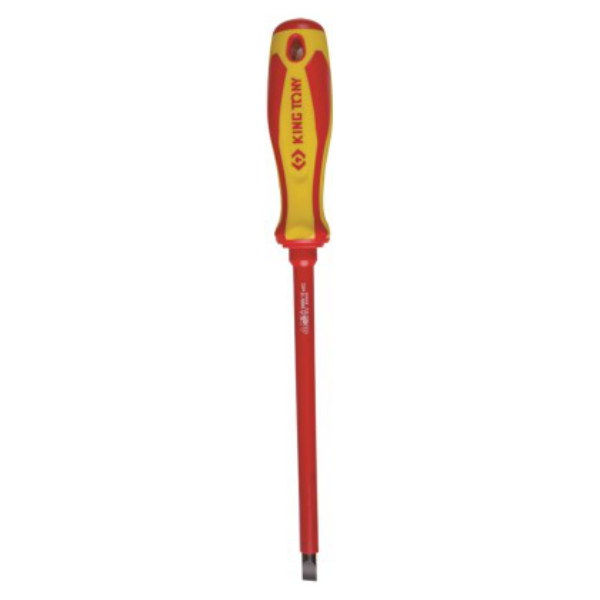 King Tony SCREWDRIVER ELECTRICAL FLAT 6.5X150MM VDE