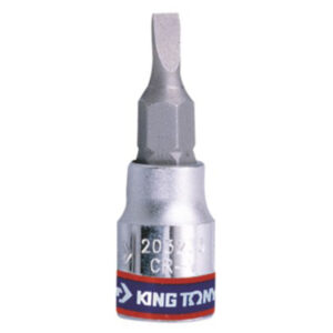 King Tony SOCKET SLOTTED BIT 1/4" 5.5MM