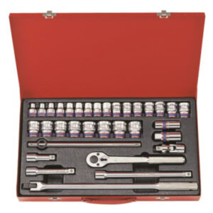 King Tony SOCKET SET 34PC 1/2" 8-32MM 12P