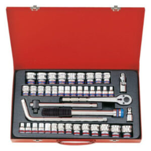 King Tony SOCKET SET 44PC 1/2" METRIC AND S.A.E 8-32MM 12P