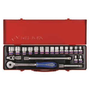 King Tony METRIC SOCKET SET 1/2" 20 PC