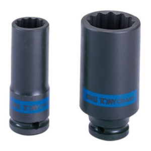 King Tony SOCKET 1/2" DEEP IMPACT X 21MM 12P