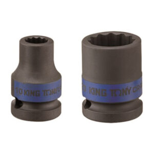 King Tony SOCKET 1/2" STANDARD IMPACT X 38MM 12P