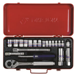 King Tony SOCKET SET COMBINATION 1/4" AND 3/8" 21PC