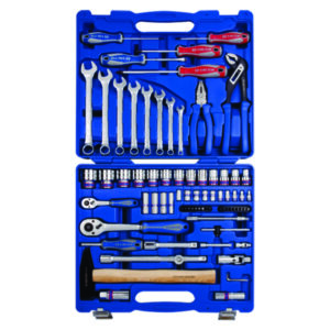 King Tony SOCKET SET COMBINATION 1/4" & 1/2"DR 77PC
