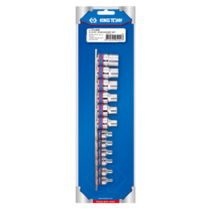 King Tony SOCKET SET 3/8" AND 1/2" MALE AND FEMALE TORX RAIL