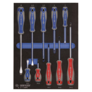 King Tony SCREWDRIVER SET 10PC EVA FOAM