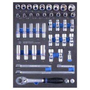 King Tony SOCKET SET COMBINATION 3/8" 44PCS EVA FOAM