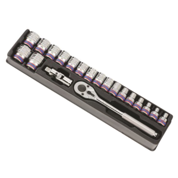 King Tony SOCKET SET 1/2" 8-32MM