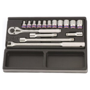 King Tony SOCKET SET 1/2" 8-24MM 16PC
