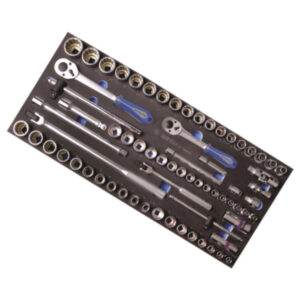 King Tony SOCKET SET COMBINATION 3/8" AND 1/2" 69PC EVA FOAM