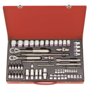 King Tony SOCKET SET COMBINATION 1/4" - 3/8" & 1/2" 62 PC