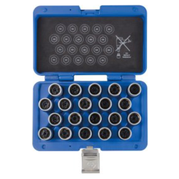 King Tony WHEEL LOCK SCREW SOCKET SET VW