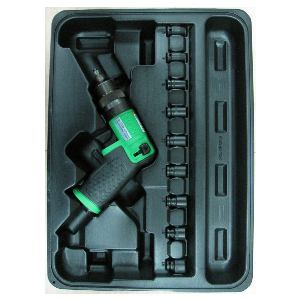 Micro-Tec Wrench Impact 1/4" Mini/Sockets