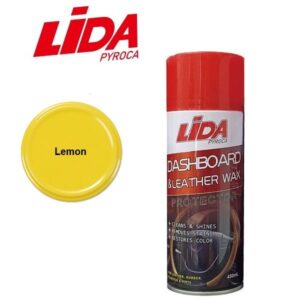LiDa Dashboard Leather Polish - lemon - 20x450ml case